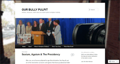 Desktop Screenshot of bullyinworkplace.com